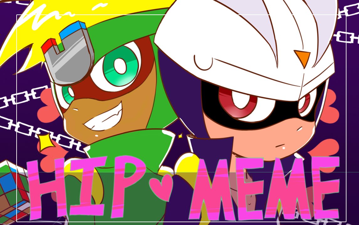 2boys, blonde_hair, careful_s, gloves, green_gloves, green_headwear, green_outfit, happy_heroes