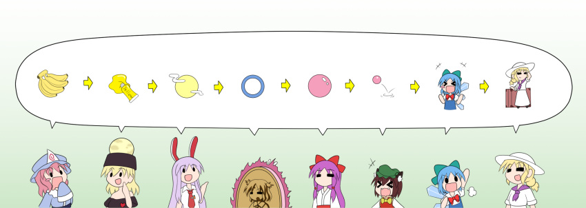 >_<, animal_ear_fluff, animal_ears, aura, ball, banana, black_headwear, blonde_hair