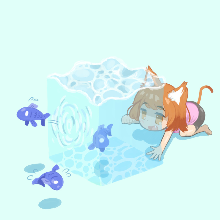 1girl, animal_ear_fluff, animal_ears, bangs, cat_ears, cat_girl, cat_tail, eyebrows_visible_through_hair