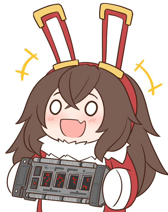 +++, 0_0, 1girl, :d, animal_ears, bangs, baron_bunny_(genshin_impact), blush