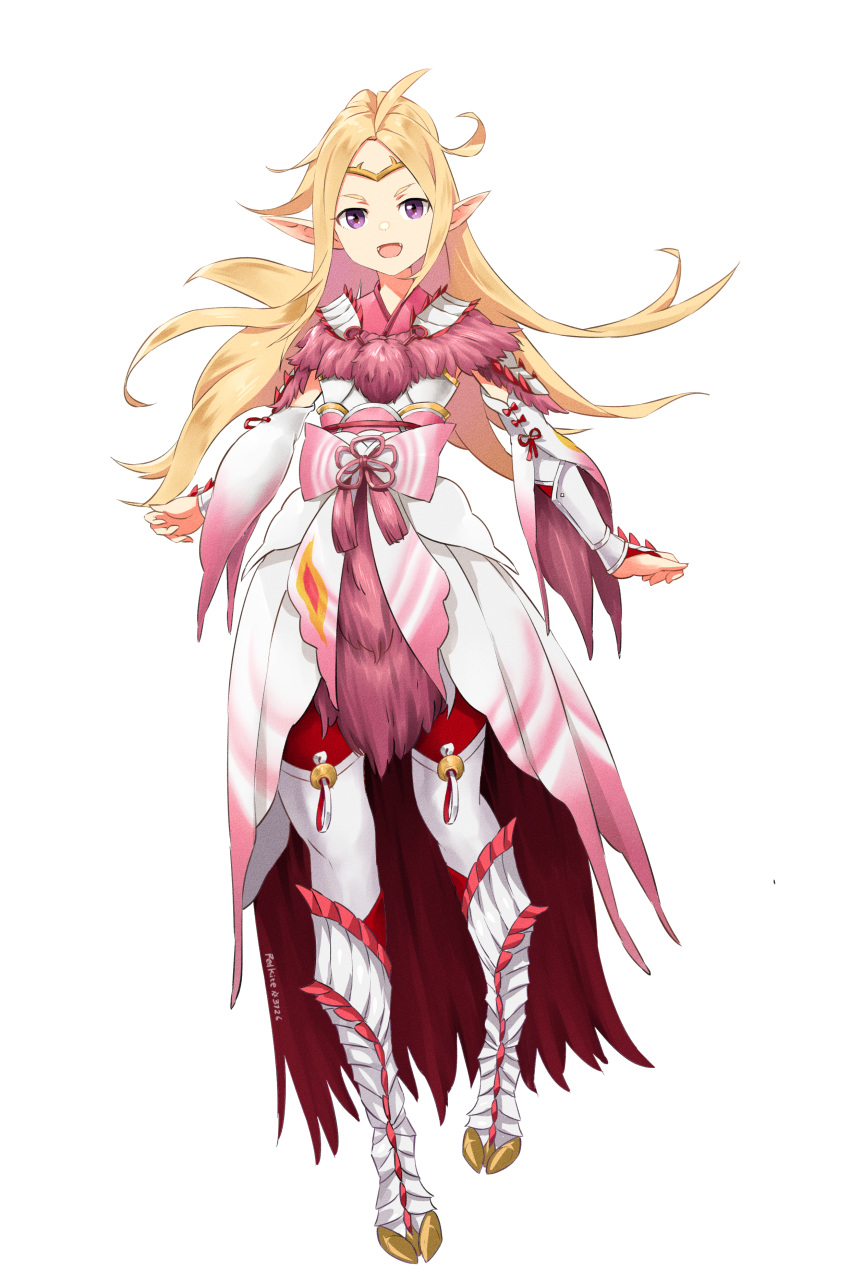 1girl, absurdres, armor, commission, commissioner_upload, crossover, fire_emblem, fire_emblem_awakening, highres, hood, igni_tion, japanese_clothes, manakete, mizutsune_(armor), monster_hunter_(series), monster_hunter_rise, nowi_(fire_emblem), solo