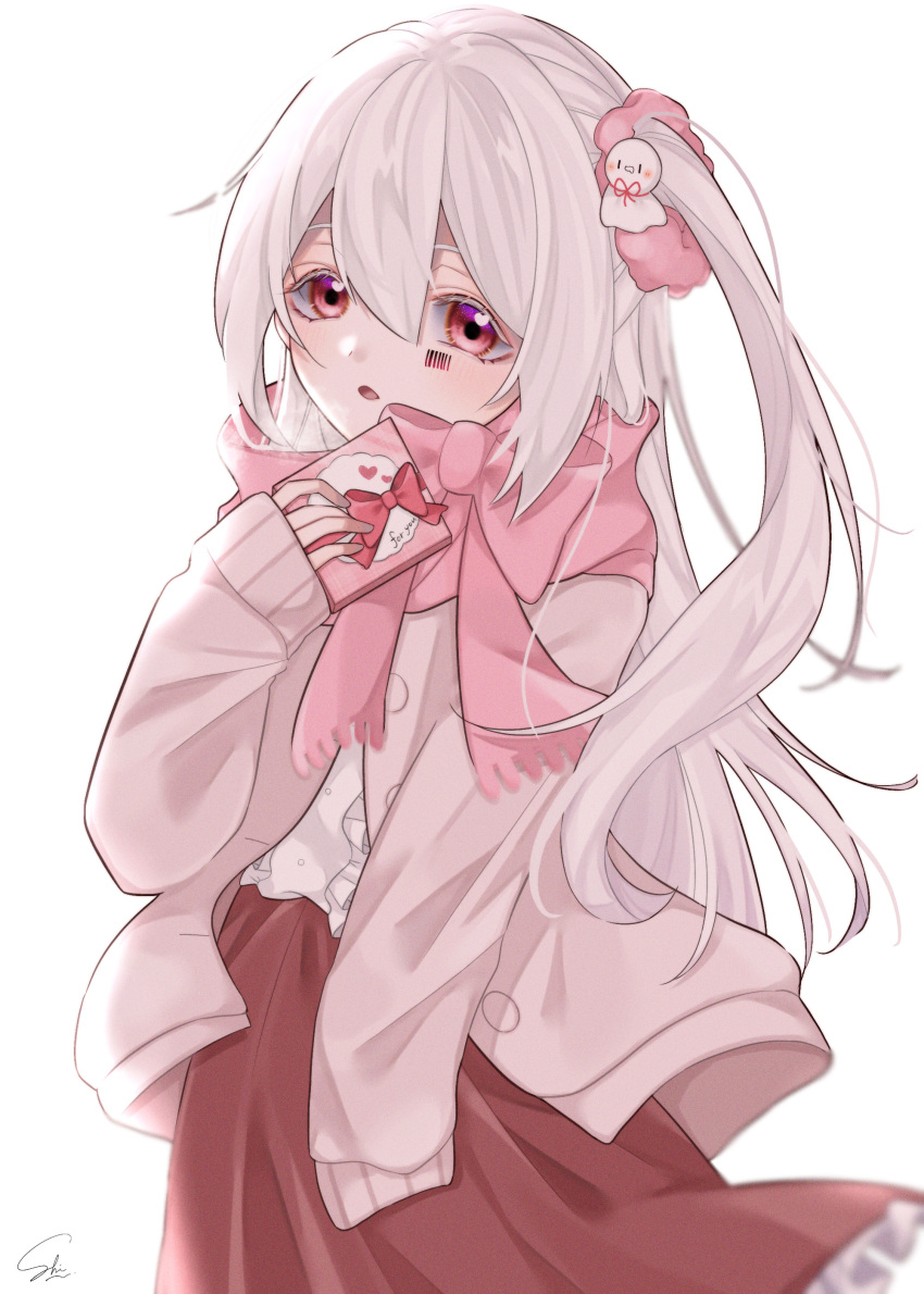 1girl, absurdres, bangs, blush, breasts, eyebrows_visible_through_hair, highres, large_breasts