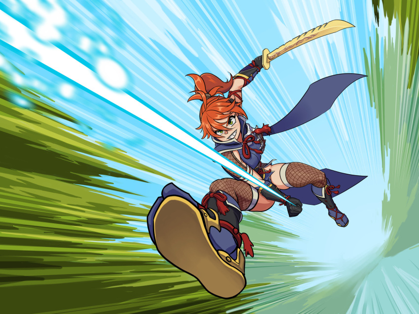 1girl, armor, eyebrows_visible_through_hair, gloves, hair_ornament, headband, highres, japanese_clothes