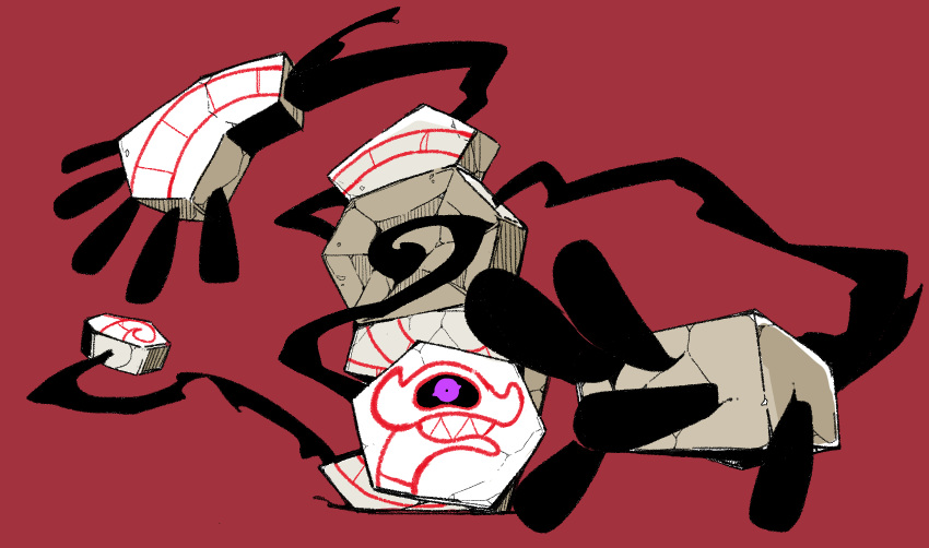 full_body, gen_8_pokemon, highres, looking_at_viewer, ma_sakasama, no_humans, pokemon, pokemon_(creature)
