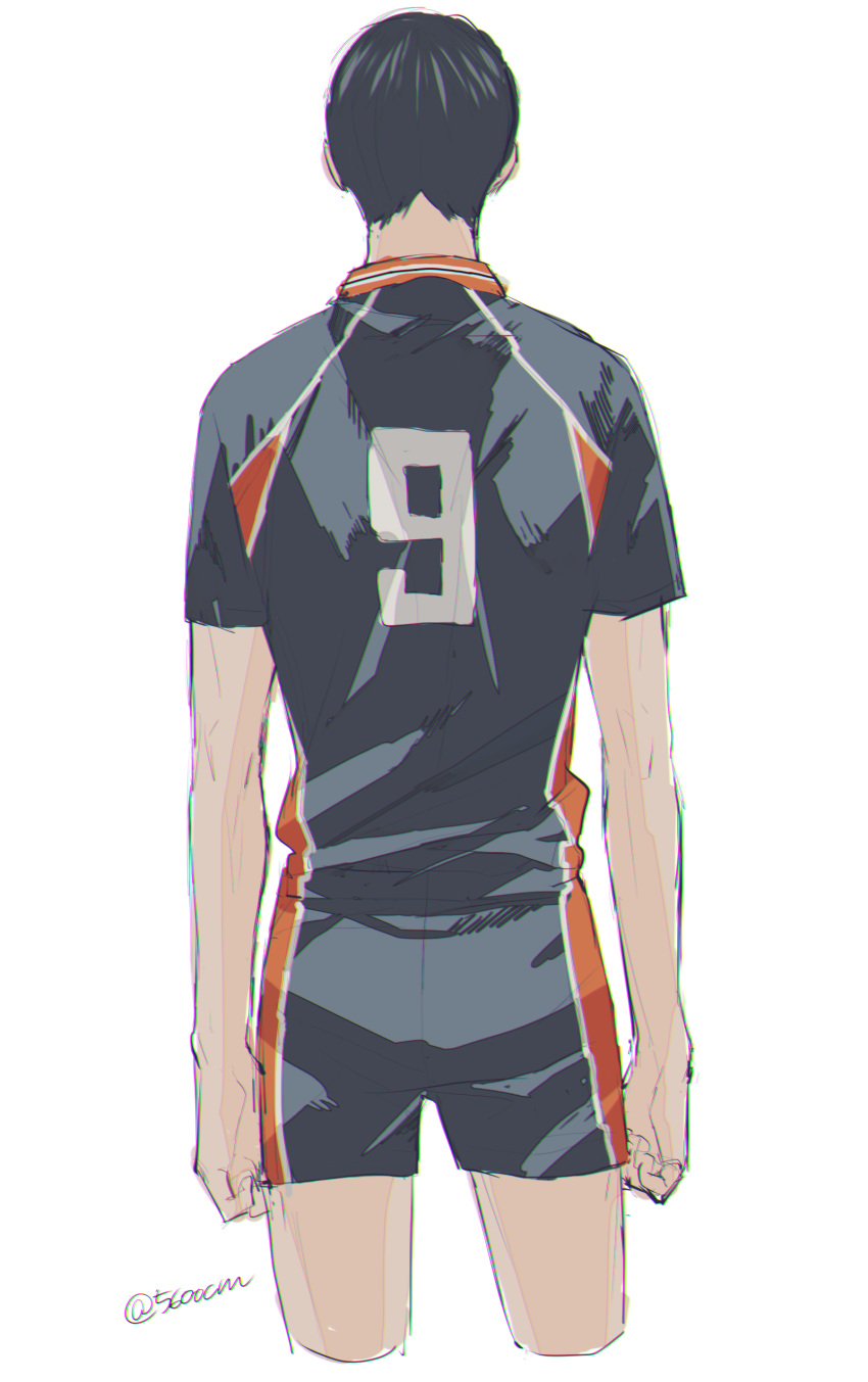 5600cm, absurdres, bangs, black_hair, from_behind, haikyuu!!, highres, kageyama_tobio