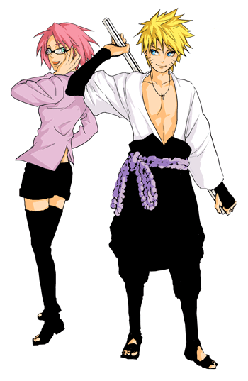 ayako_09, blue_eyes, cosplay, glasses, haruno_sakura, karin_(naruto), karin_(naruto)_(cospay), naruto