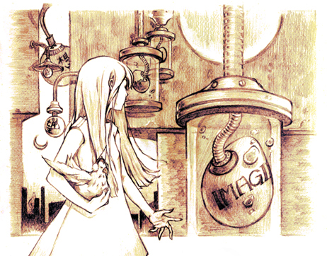 chicken, earmuffs, egg, hayeon, light_hair, long_hair, looking_away, lowres