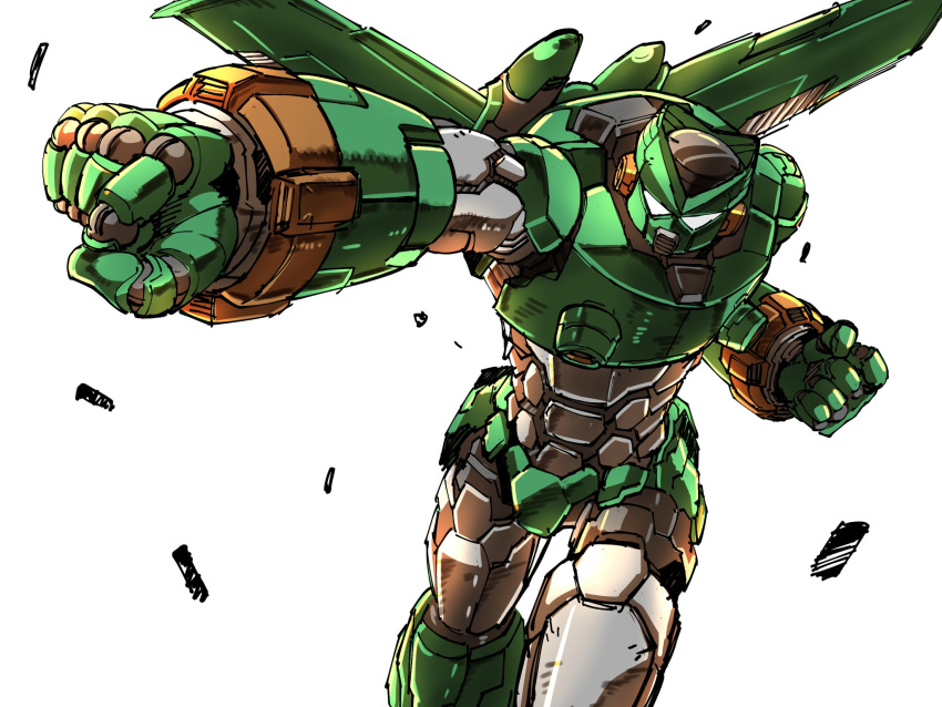amakawa_mayu, clenched_hands, crayon_shin-chan, highres, kantam_robo, mazinger_z, mazinger_z:_infinity, mecha