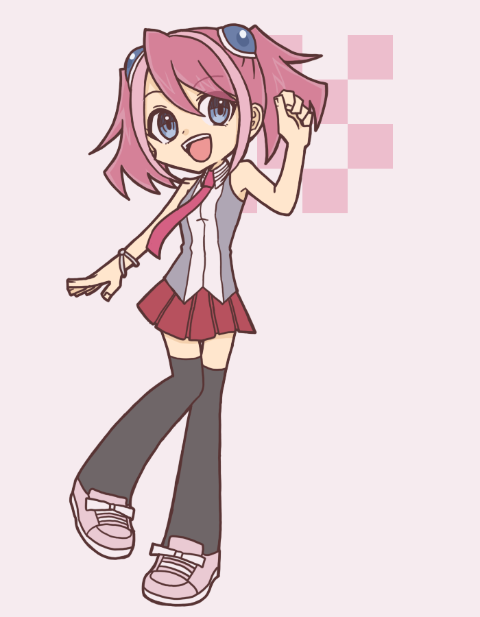 1girl, blue_eyes, bracelet, exposed_shoulders, full_body, hiiragi_yuzu, kaoshu, multicolored_hair