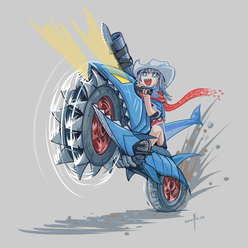 +_+, 1girl, bangs, blue_eyes, blue_hair, blush, cowboy_hat, devil_may_cry_5