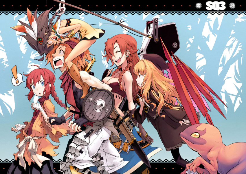 beast_king_(sekaiju), monk_(sekaiju), qni, sekaiju_no_meikyuu, sekaiju_no_meikyuu_3, warrior_(sekaiju), zodiac_(sekaiju)