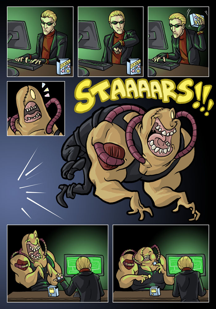 albert_wesker, capcom, comic, funny, nemesis, resident_evil, sunglasses