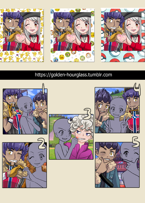 bede_(pokemon), couple, enemies, everyone, frenemies, friends, fun, golden-hourglass, hop_(pokemon), leon_(pokemon), pokemon, pokemon_(game), pokemon_swsh