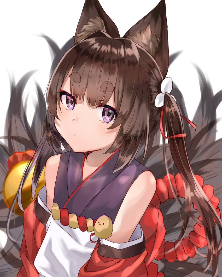 1girl, absurdres, amagi-chan_(azur_lane), animal_ears, azur_lane, bangs, black_hair, blunt_bangs
