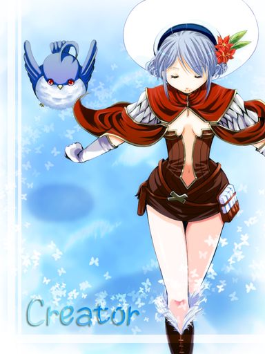 1girl, bangs, bird, boots, brown_dress, brown_footwear, cape, character_name