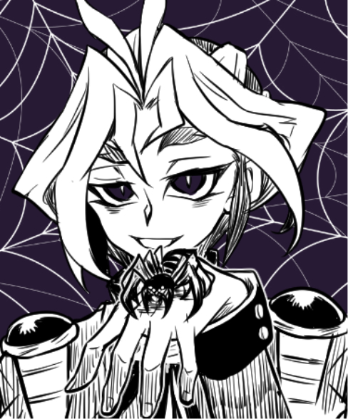 1boy, kaya_rio, multicolored_hair, yuu-gi-ou, yuu-gi-ou_arc-v, yuuri_(yuu-gi-ou_arc-v)