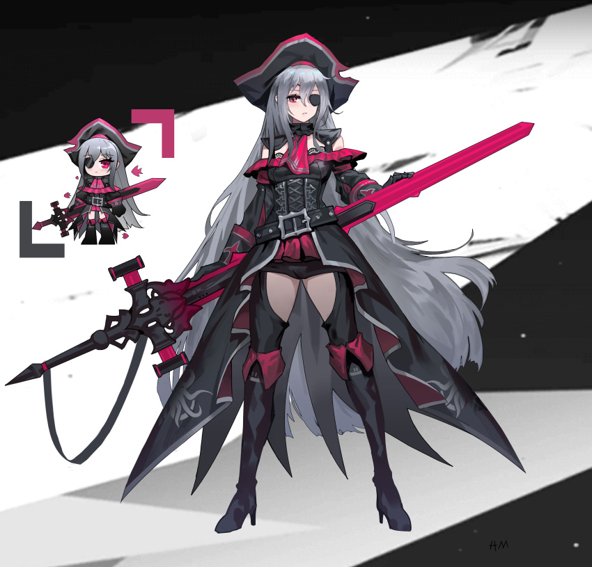 absurdres, ahoge, alternate_costume, arknights, belt, black_belt, black_dress, black_gloves
