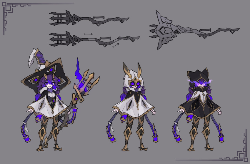 1girl, absurdres, alexis_pflaum, alternate_color, android, arms_at_sides, broom, character_sheet