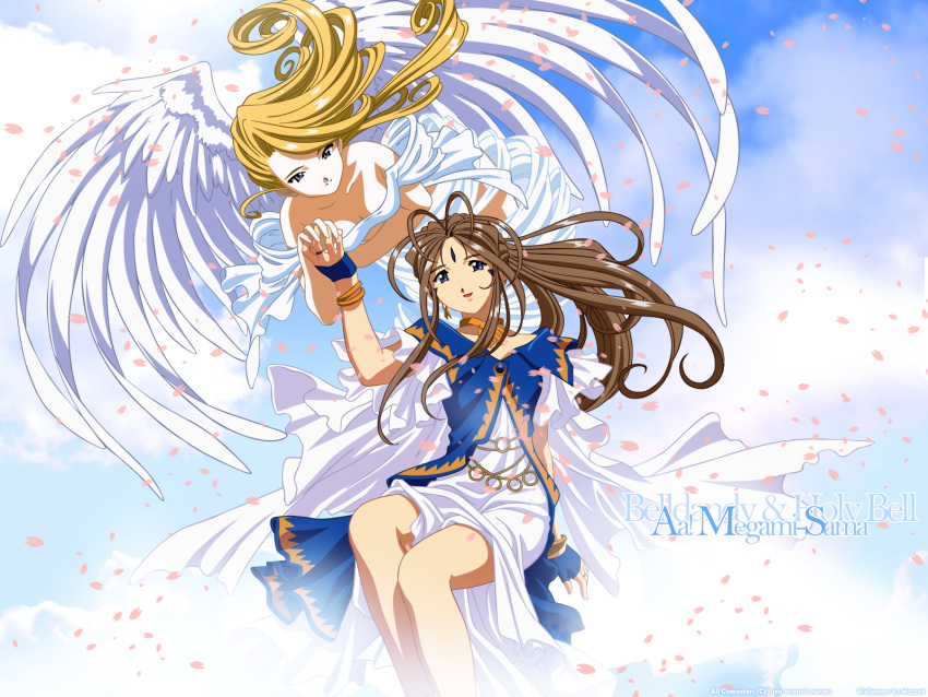 aa_megami-sama, belldandy, holy_bell, tagme, wings