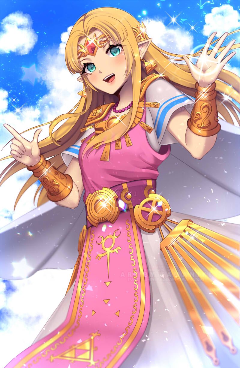 1girl, arm_guards, bangs, bead_necklace, beads, blonde_hair, blush, breasts