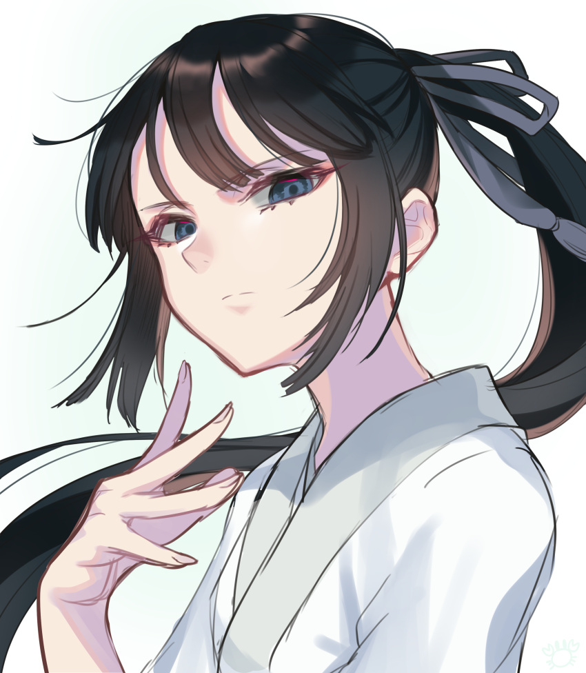 1girl, absurdres, bangs, black_hair, chinese_clothes, closed_mouth, commentary_request, fate/grand_order