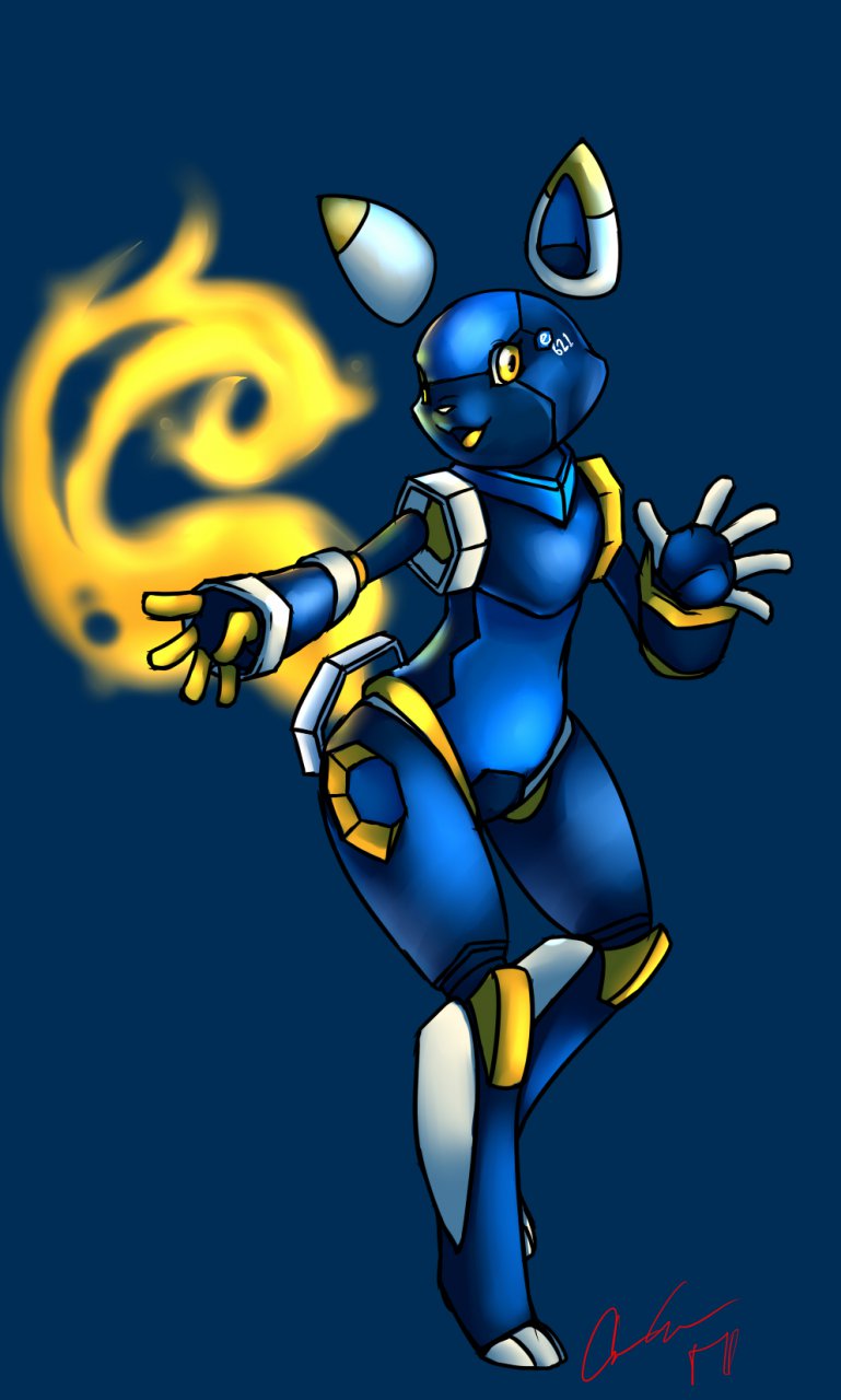 android, blue, canine, cat, cute, esix, feline, female