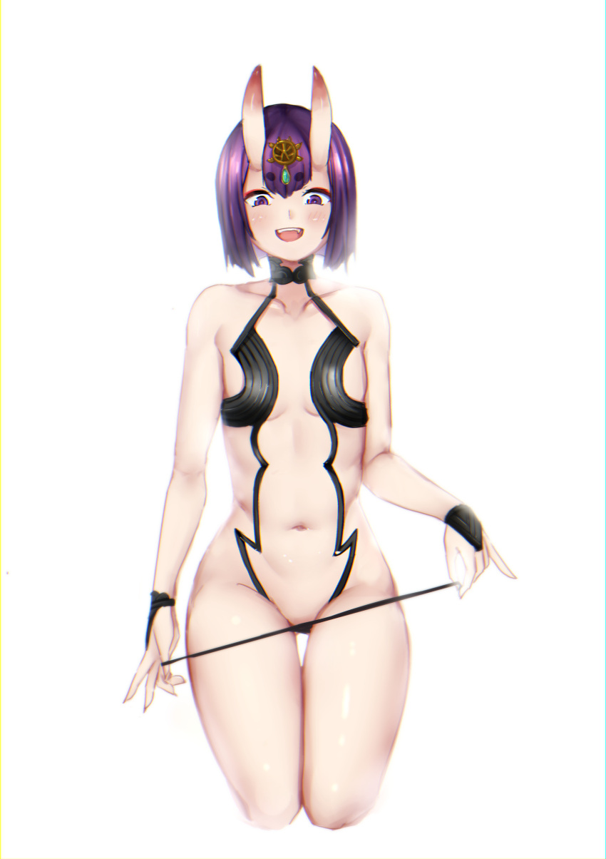 1girl, absurdres, black_panties, bob_cut, breasts, bridal_gauntlets, collarbone, cowboy_shot