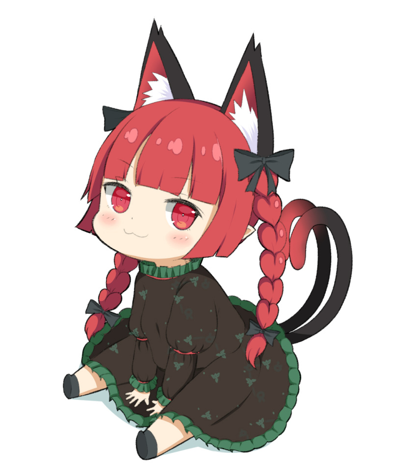 1girl, :3, animal_ear_fluff, animal_ears, bangs, blush, braid, bright_pupils