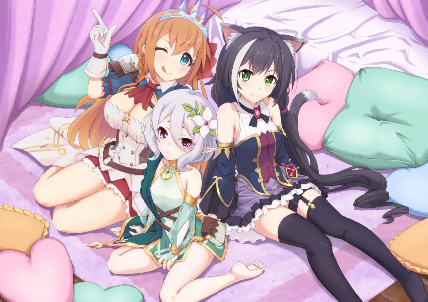 breasts, karyl_(princess_connect!), keepvalley, kokkoro_(princess_connect!), pecorine_(princess_connect!), princess_connect!, princess_connect!_re:dive