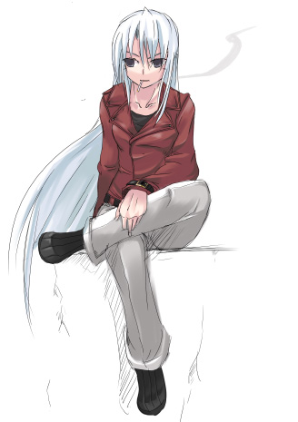 girl, listless_time, long_hair, original, solo