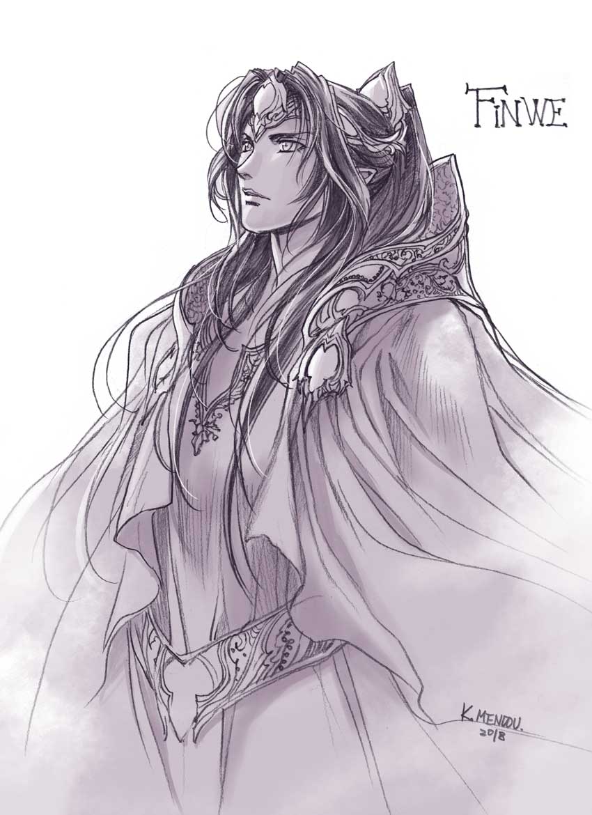 1boy, belt, cape, closed_mouth, crown, finwe, kazuki-mendou, long_hair
