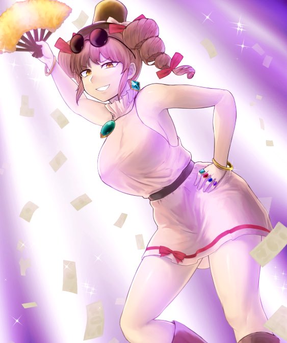 1girl, armpits, bangle, belt, boots, bow, bracelet, breasts