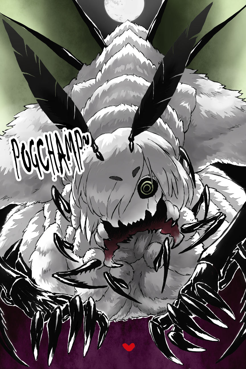 1girl, arthropod_girl, black_sclera, claws, colored_sclera, dark_persona, english_text, extra_arms