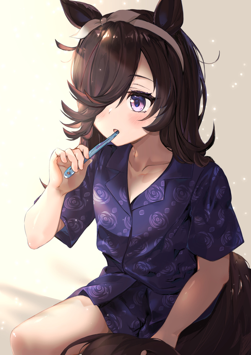 1girl, :o, aa_(16rrr16), absurdres, animal_ears, bangs, blush, brown_hair