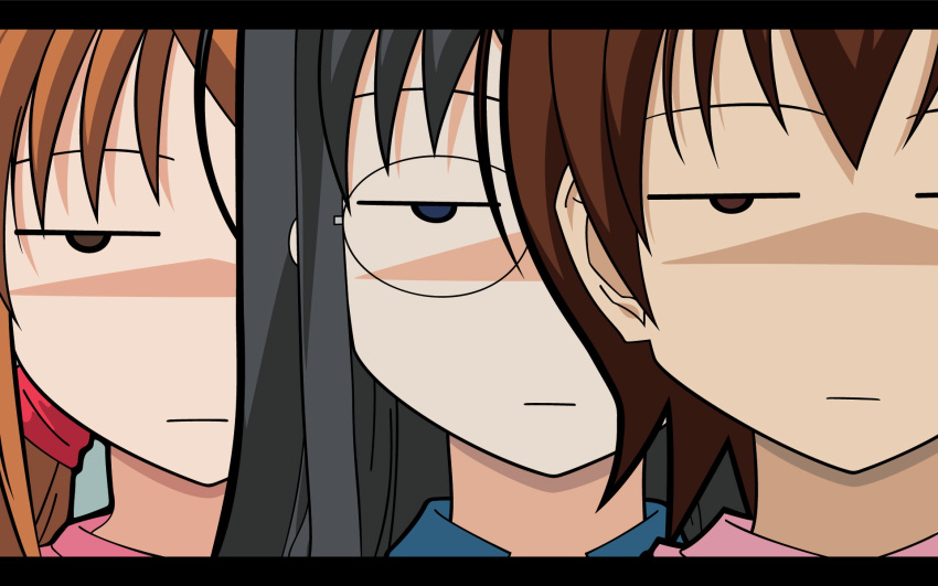 hidaka_megumi, hirakawa_natsumi, koizumi_chika, kyou_no_go_no_ni, vector