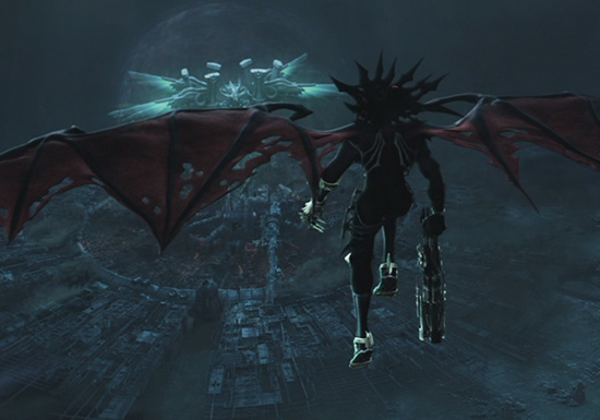 chaos, demon, demon_wings, dirge_of_cerberus_final_fantasy_vii, final_fantasy, final_fantasy_vii, midgar, omega