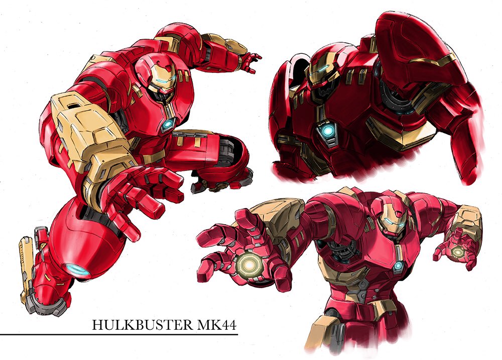 asagen, blue_eyes, character_name, cropped_torso, glowing, glowing_eyes, hulkbuster, iron_man