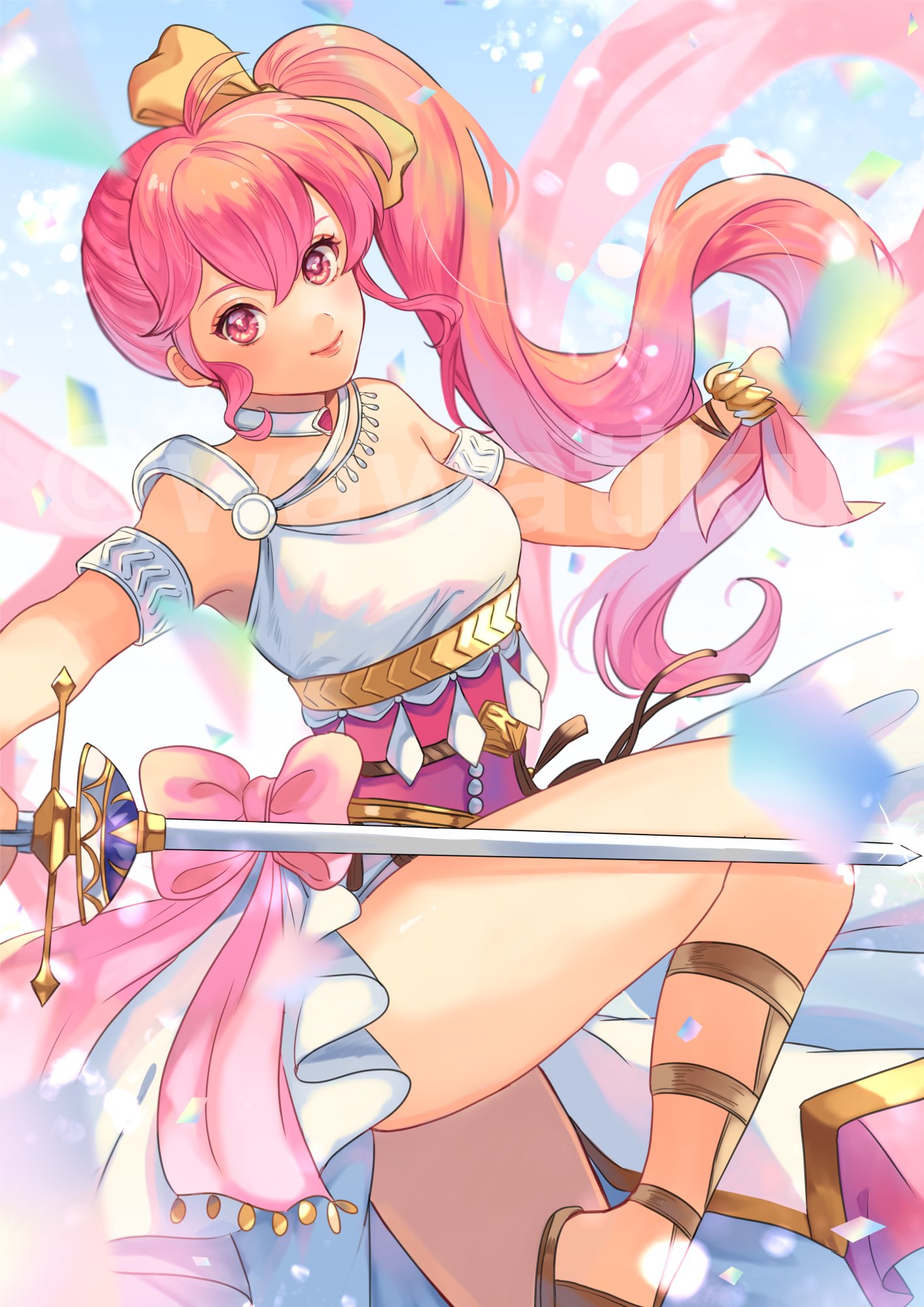 1girl, bangs, bracelet, dancer, dancer_(three_houses), dress, fire_emblem, fire_emblem:_mystery_of_the_emblem