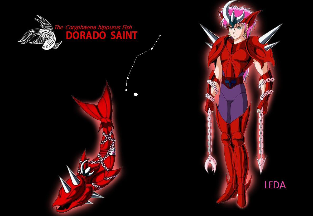 80's, armor, chains, cloth, constellation, dorado_leda, fish, girly