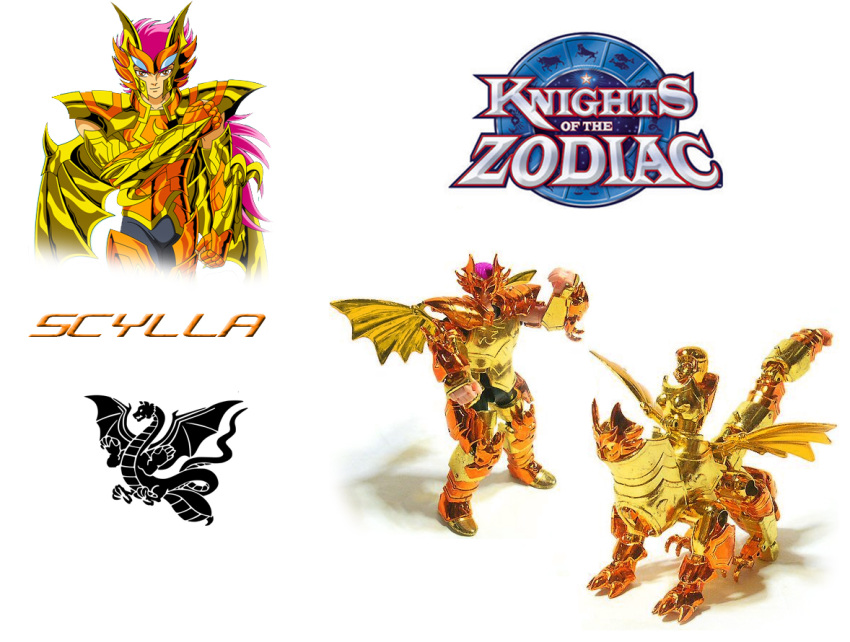 animals, armor, beasts, chimera, cloth, figure, knights_of_the_zodiac, male