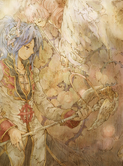 1boy, bangs, black_coat, blue_hair, brown_eyes, brown_pants, closed_mouth, coat