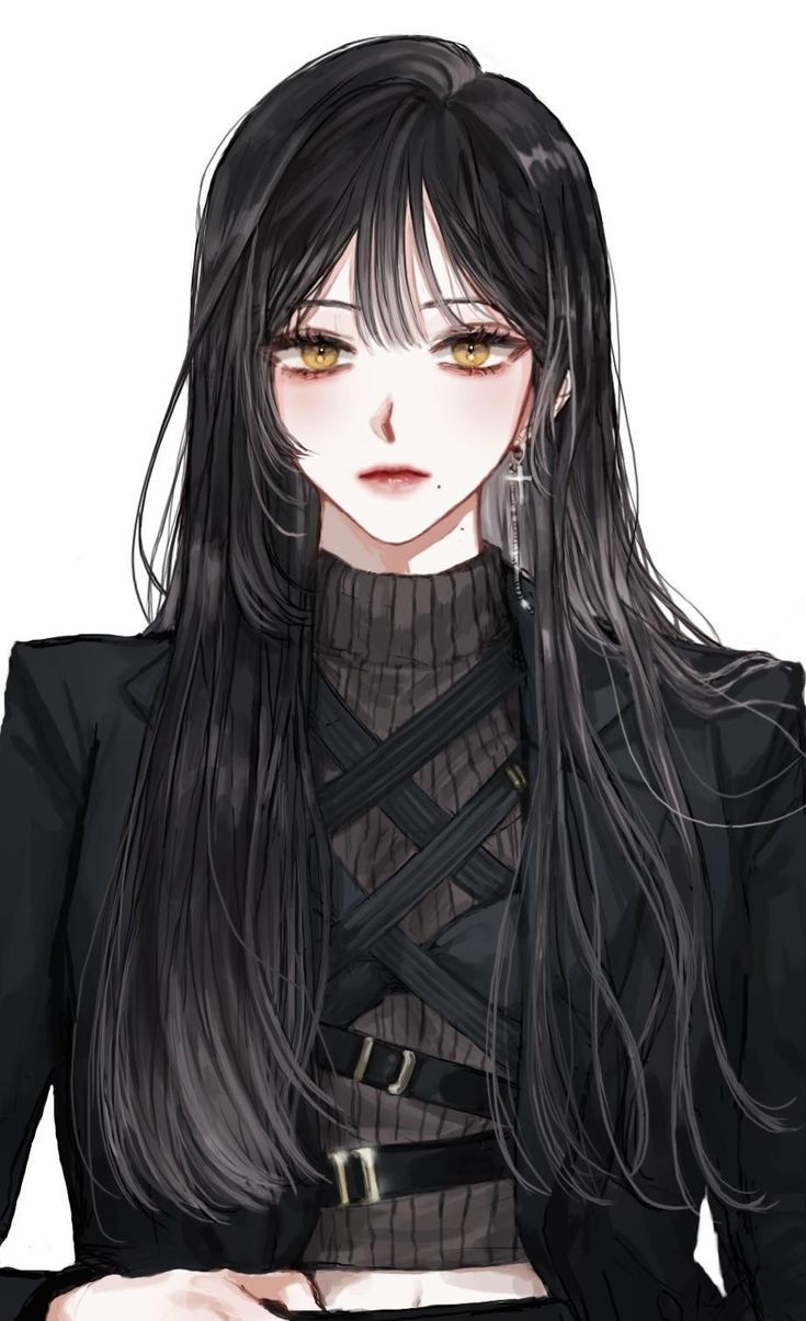 1girl, average_beauty, bad_id, bad_twitter_id, black_hair, black_jacket, black_sweater, boychaaa