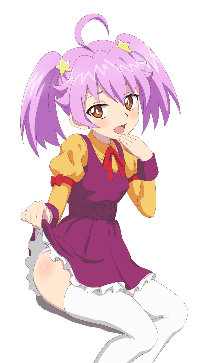 1girl, :d, ahoge, aoi_nika, belt, beyblade, beyblade:_burst, bright_pupils