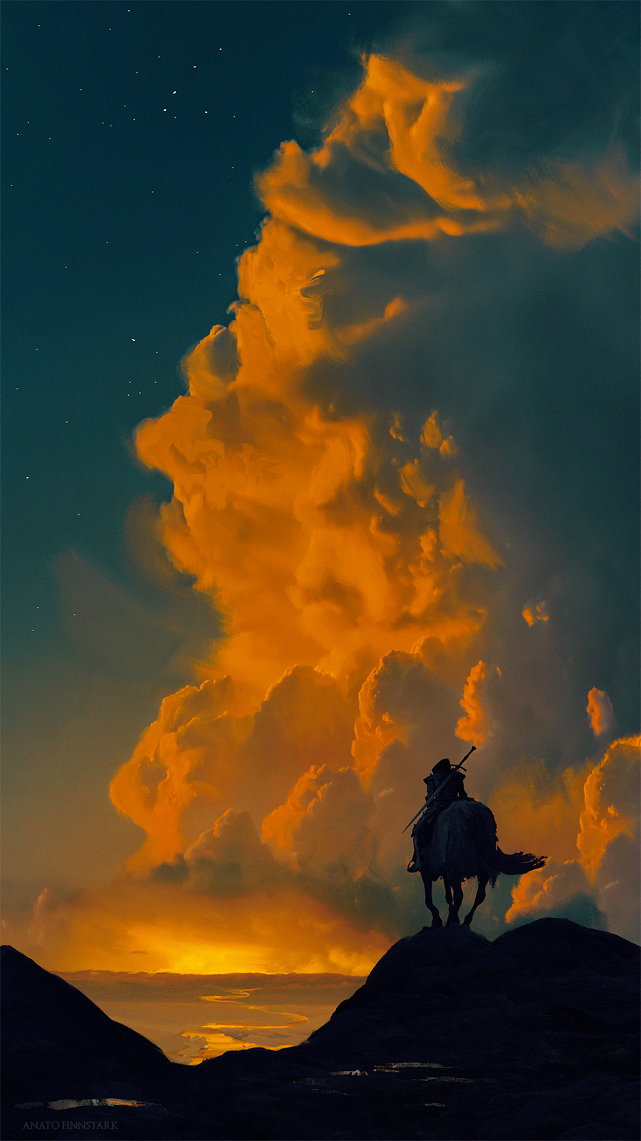1other, anato_finnstark, artist_name, blue_sky, cloud_focus, clouds, commentary, cumulonimbus_cloud