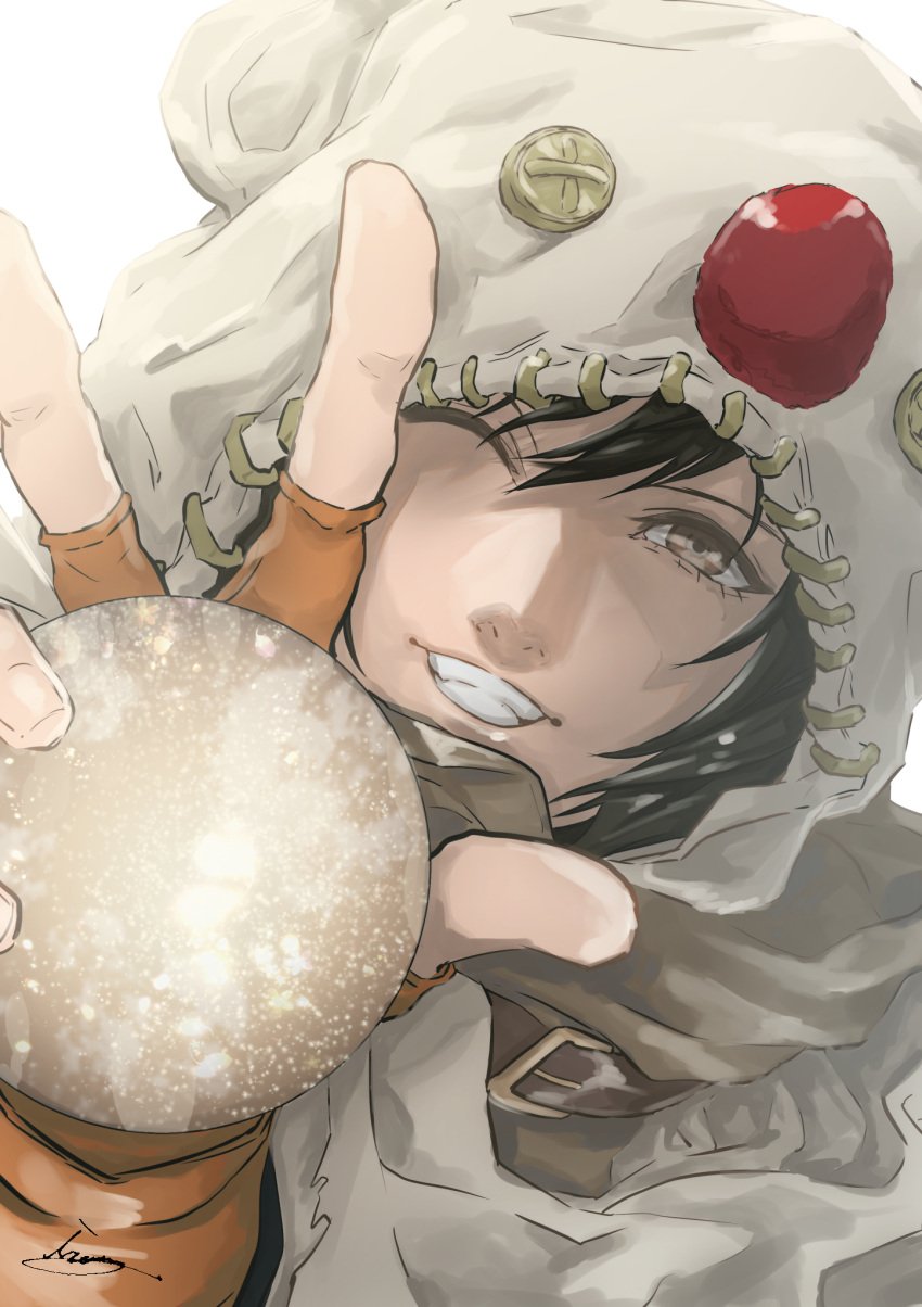 cloak, final_fantasy, final_fantasy_vii, final_fantasy_vii_remake, gloves, highres, materia, moriiiiiiiiiinn