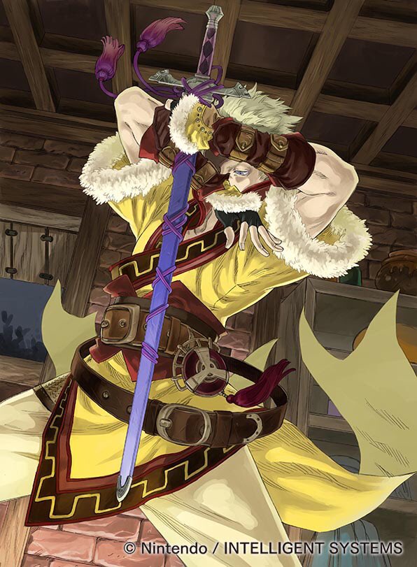 1boy, armor, belt, blonde_hair, blue_eyes, fingerless_gloves, fire_emblem, fire_emblem_awakening