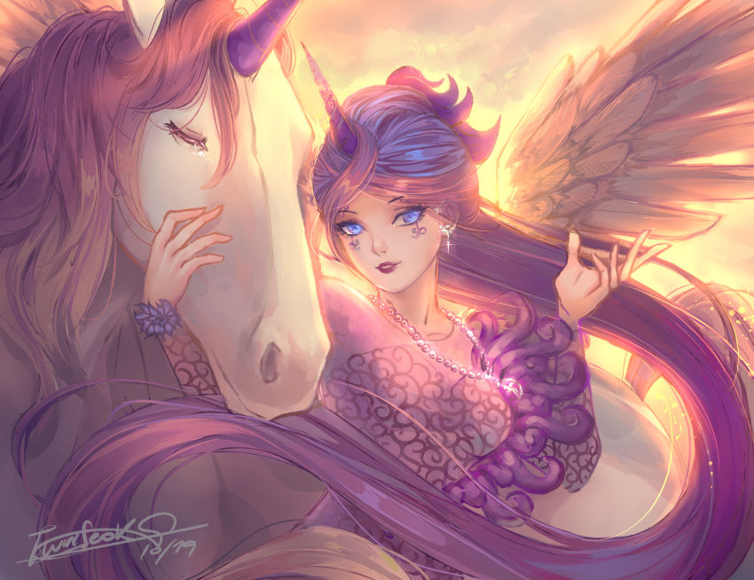 1girl, animal, barbie_(character), barbie_(franchise), blue_eyes, blue_hair, bodysuit, breasts