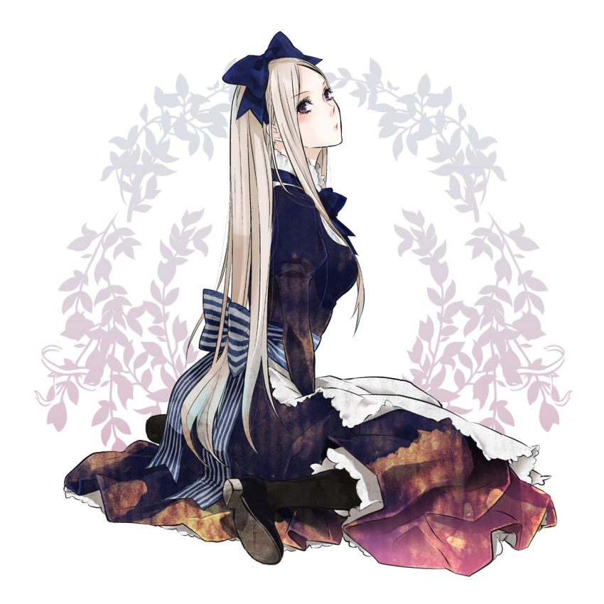 axis_powers_hetalia, belarus_(hetalia), bow, dress, hair_bow, hair_ribbon, highres, kmgk