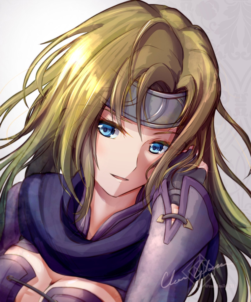 bangs, blonde_hair, blue_eyes, breasts, clear_glass_(mildmild1311), fingerless_gloves, fire_emblem, fire_emblem:_radiant_dawn