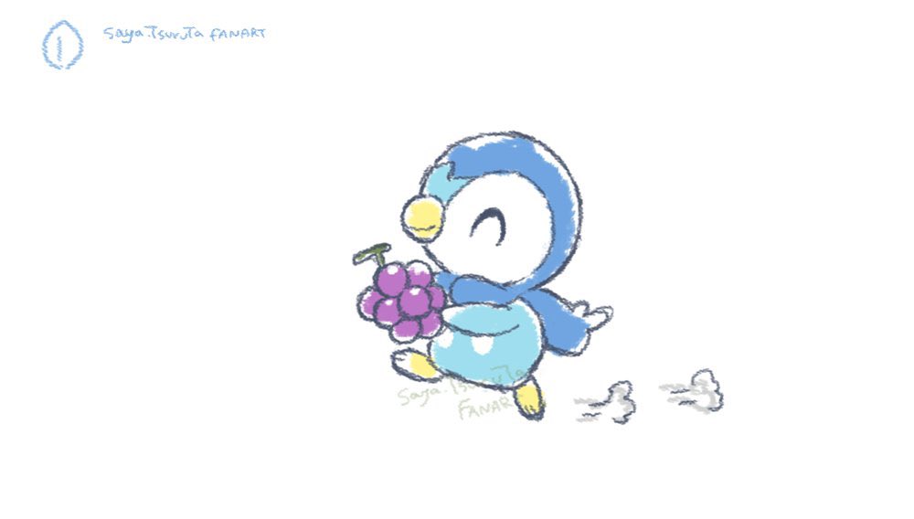 =3, artist_name, berry_(pokemon), bluk_berry, closed_eyes, closed_mouth, commentary_request, creature